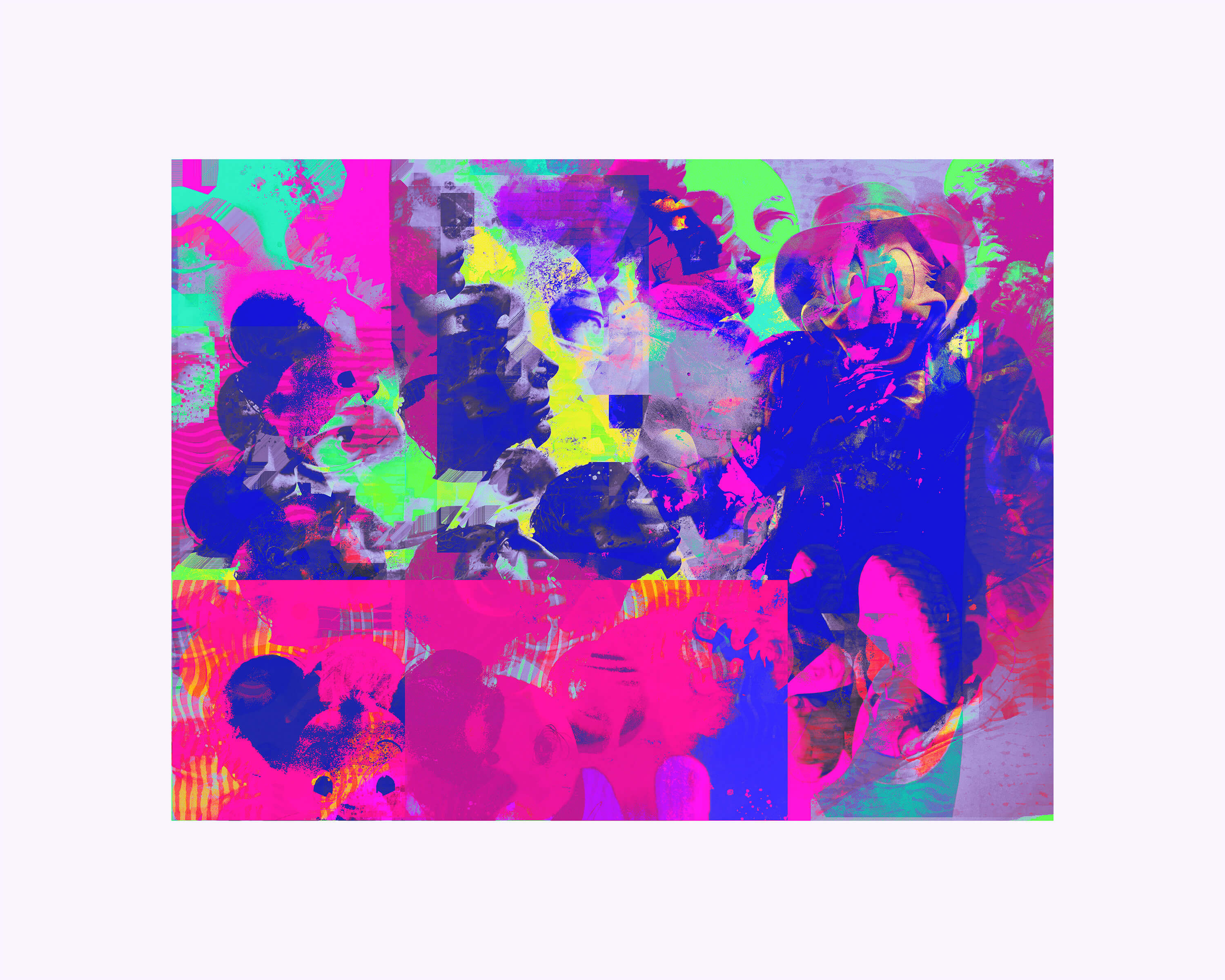 Ultra Mega Super Techno Soul Destruction - abstract digital artwork 1